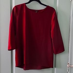 Burgundy Blouse